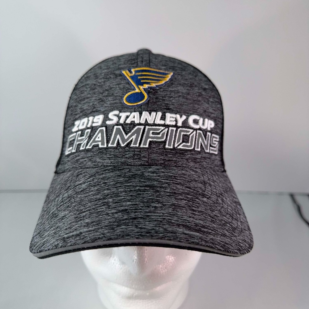 St Louis Blues Hat 2019 Stanley Cup Champions Fanatics Authentic Pro Trucker Cap